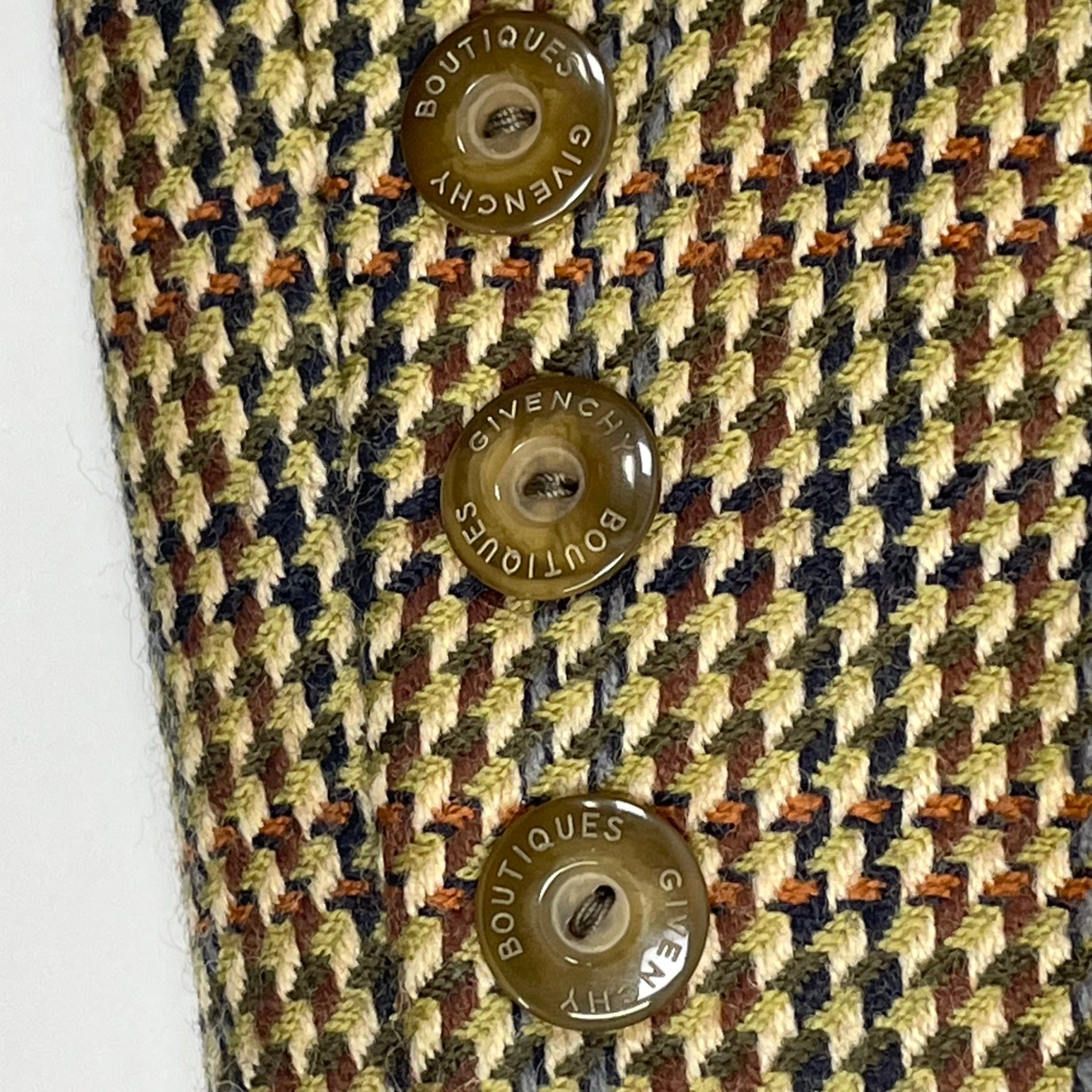 GIVENCHY BOUTIQUE ジバンシー ブティック / ヴィンテージツイードジャケット SIZE:42
