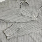 EURO VINTAGE ユーロヴィンテージ / ユーロ ヴィンテージシャツ ホワイト×ライトグレー SIZE:39