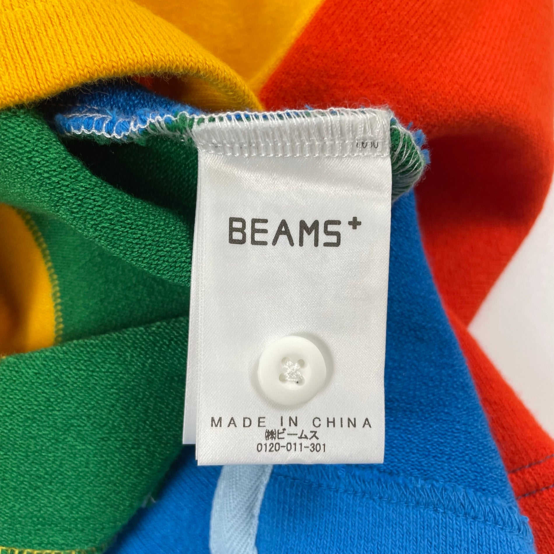 BEAMS PLUS × TOP SIDER / クレイジーパターンラガーシャツ タグ付 参考定価：22,000+tax SIZE:L
