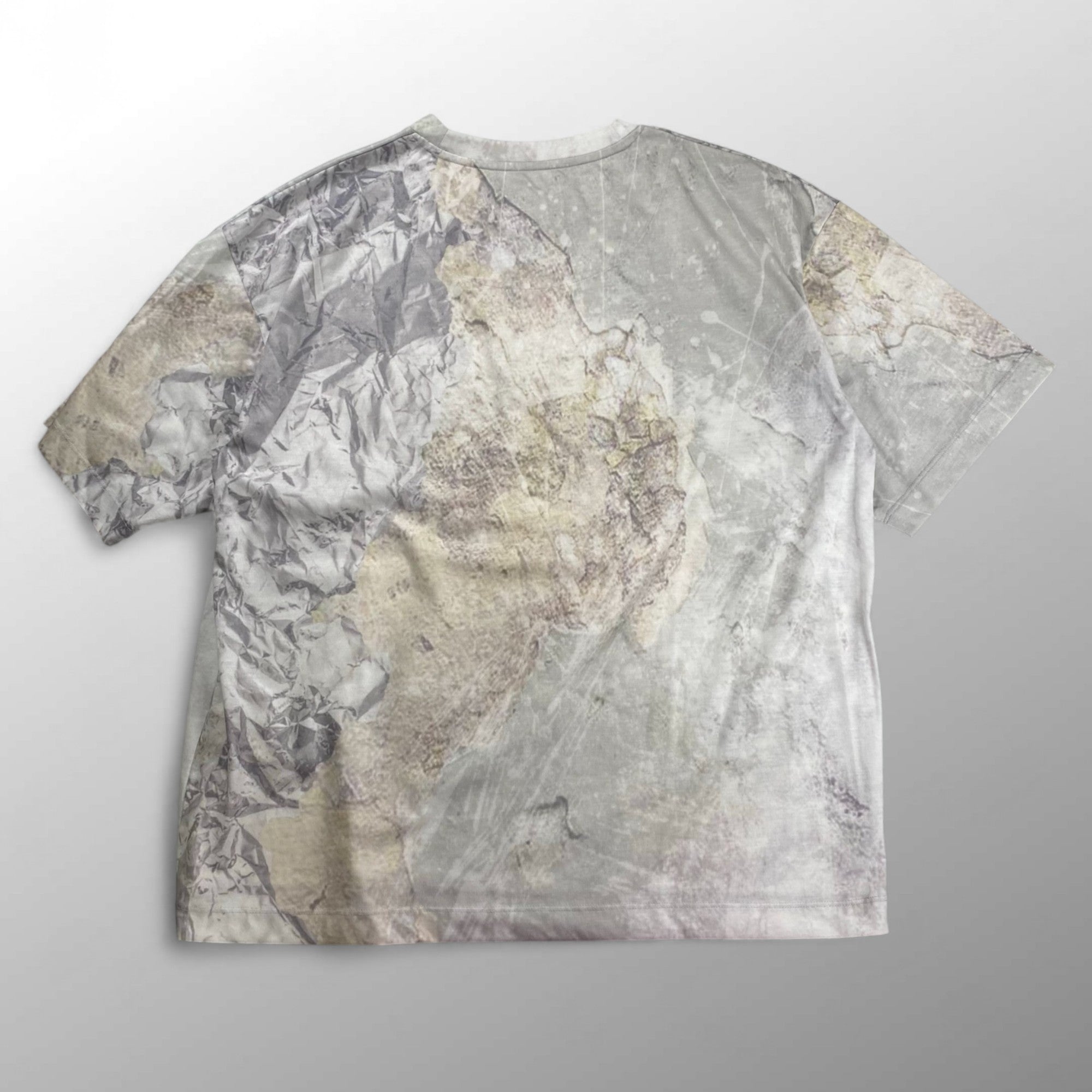 MAISON SPECIAL メゾンスペシャル / Abstract Prime-Over Crew Neck T-Shirt Tシャツ SIZE：2(L程度)