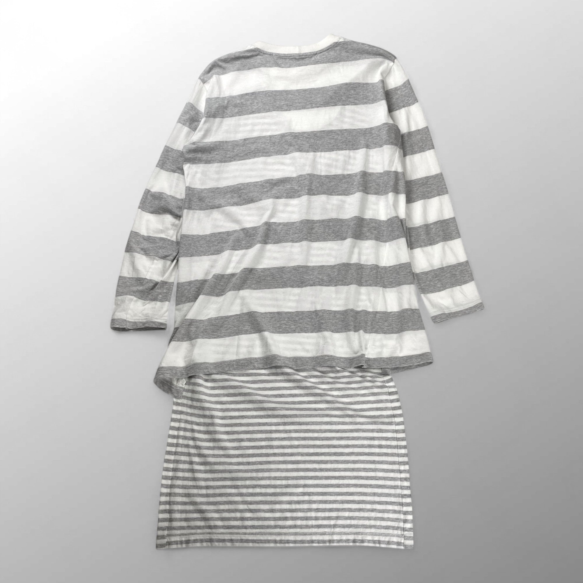 MARIOS マリオス / デザインボーダーカットソー 切替 イタリアブランド ユニセックス SIZE:M