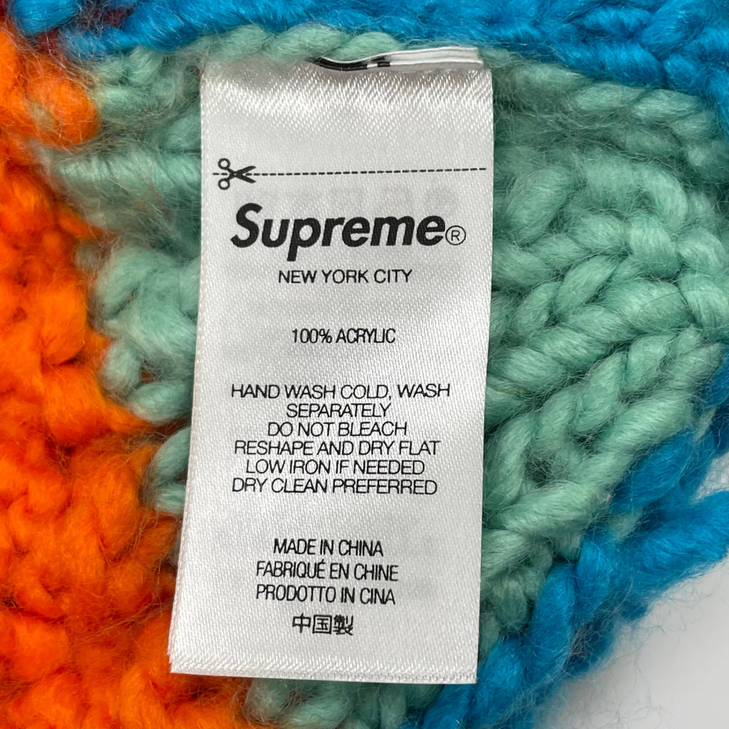 Supreme シュプリーム / Block Knit Beanie Multicolor 25SS