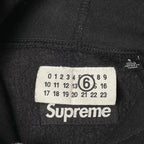 Supreme ×  MM6 Maison Margiela / 24SS Foil Box Logo Hooded Sweatshirt SIZE：S