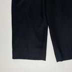 Ballsey ボールジー / ライトカルゼ ストレートパンツ ブラック 未使用品 参考定価：17,000+tax SIZE:34