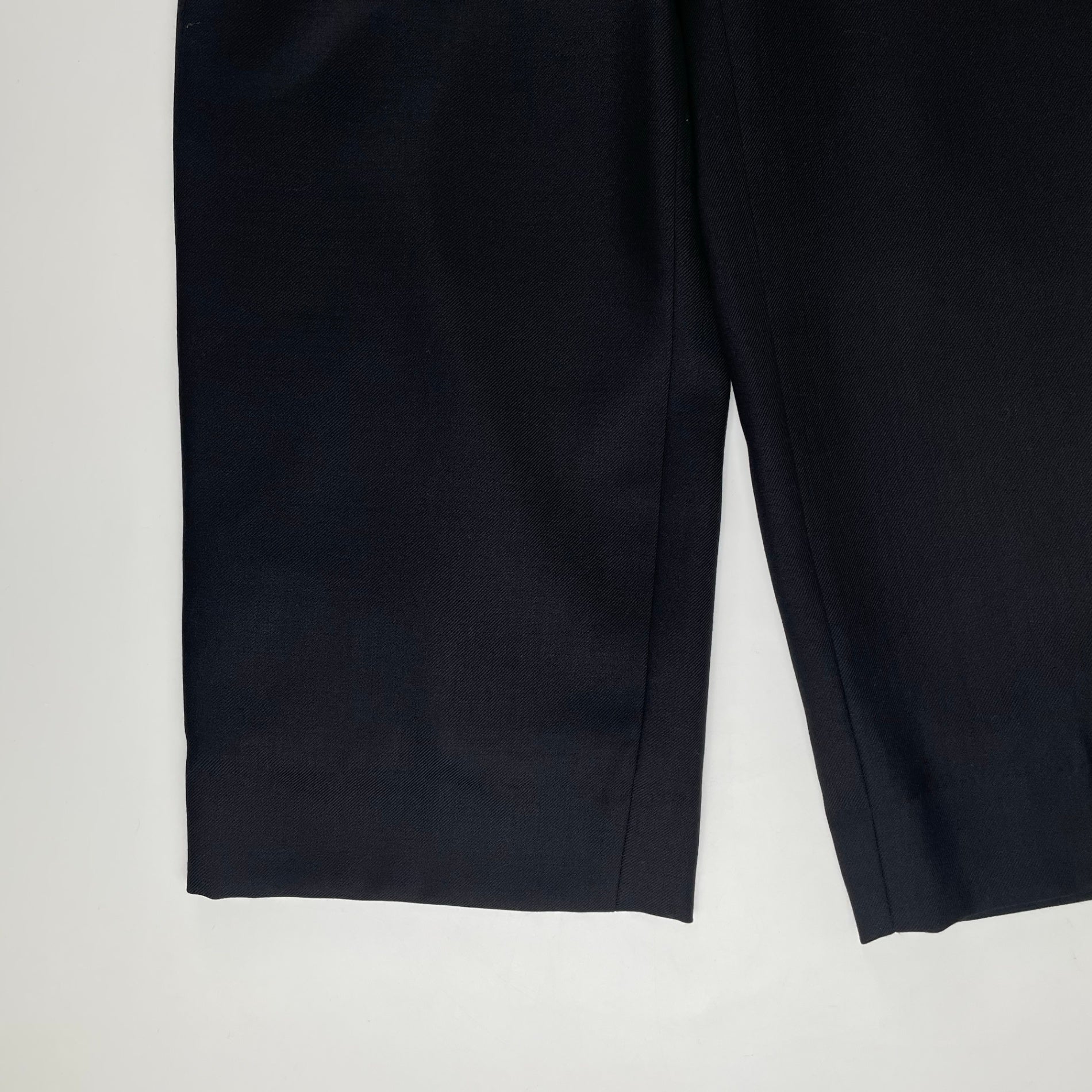 Ballsey ボールジー / ライトカルゼ ストレートパンツ ブラック 未使用品 参考定価：17,000+tax SIZE:34