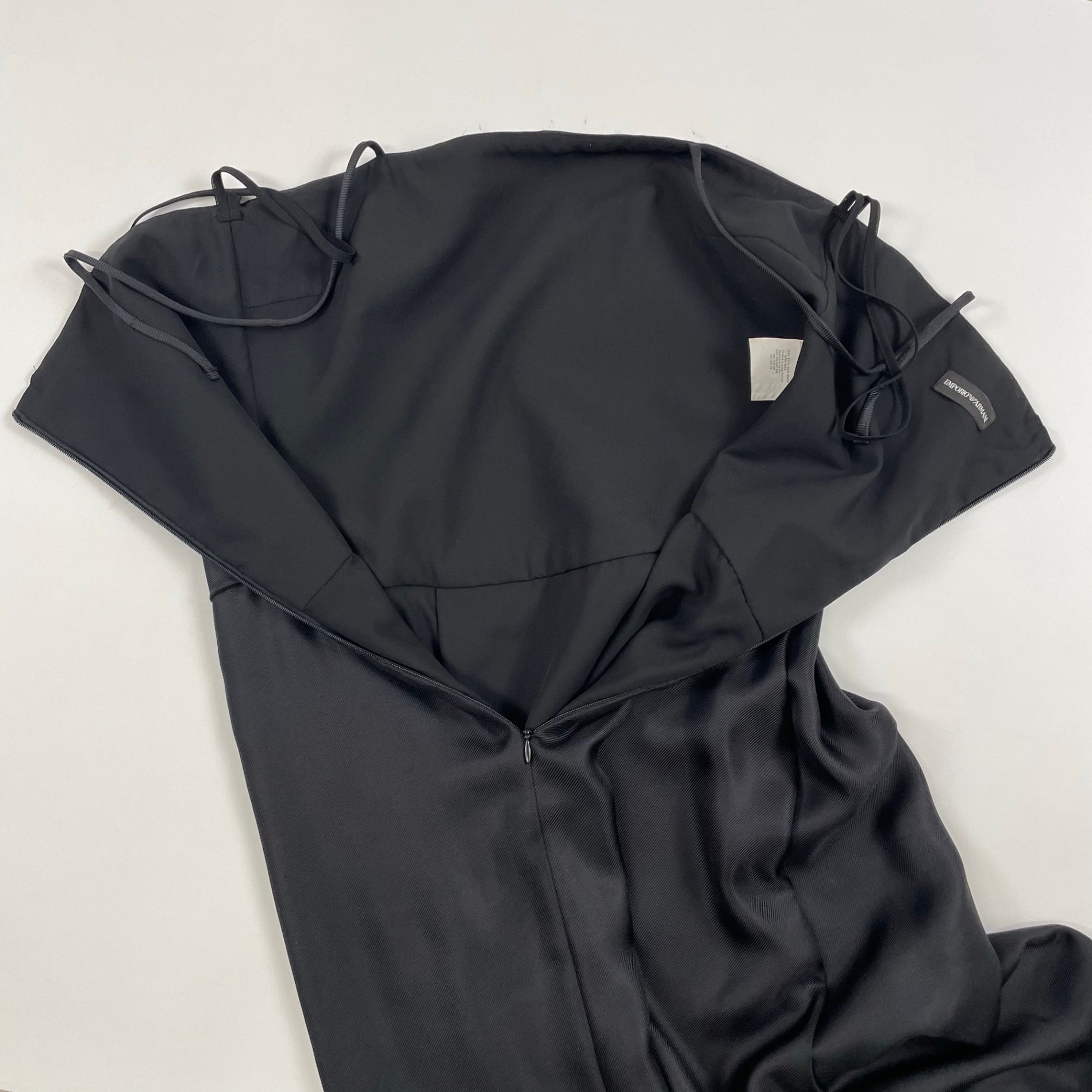 EMPORIO ARMANI / シルク パーティ/イブニングドレス 参考定価：250,000程度 SIZE：42