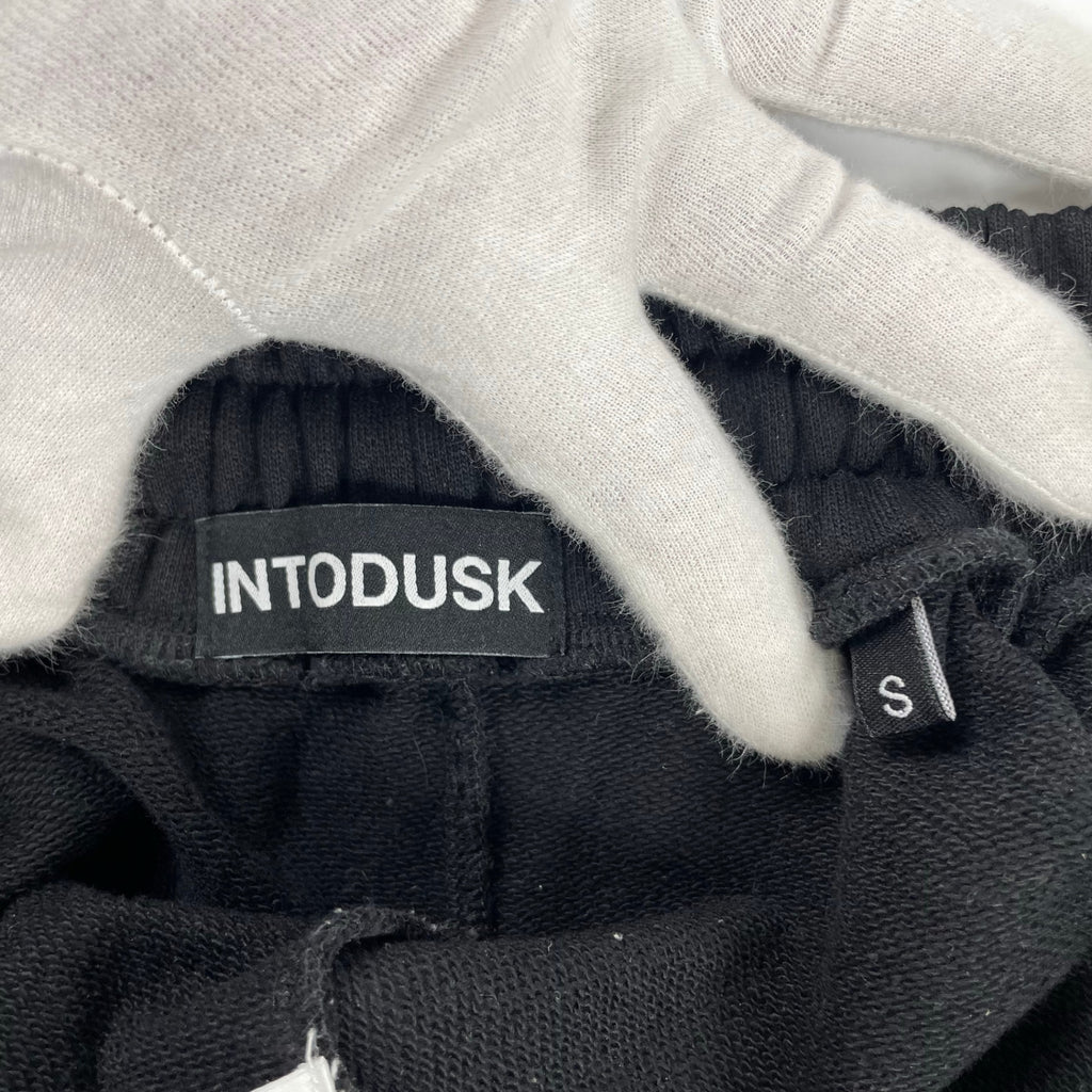 INTODUSK イントゥダスク / スウェットカーゴパンツ ブラック 参考定価：40,000程度 SIZE：S