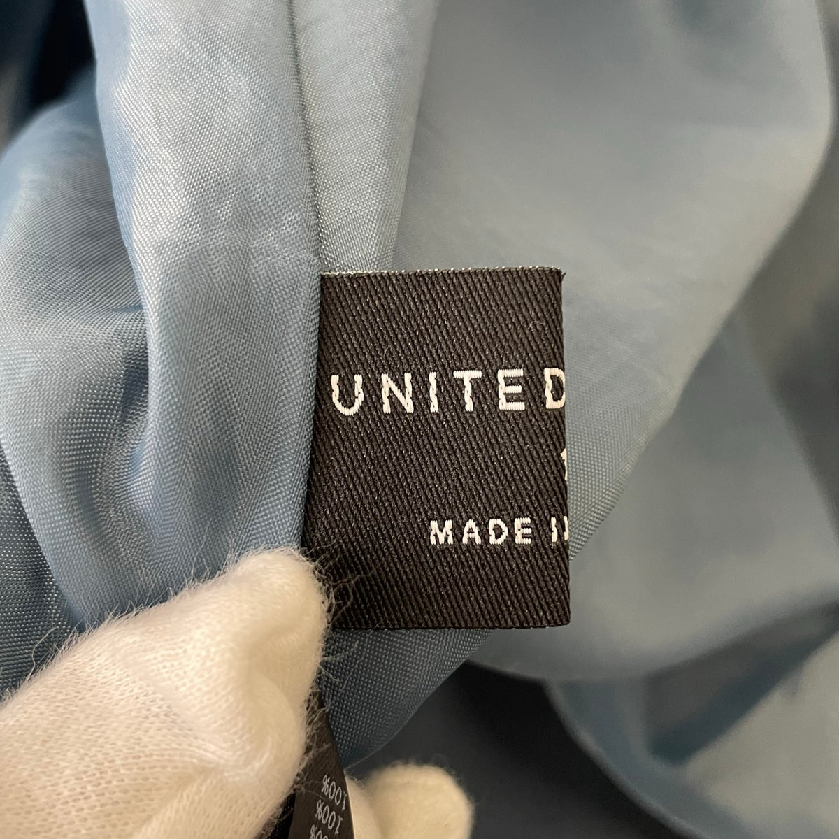 UNITED TOKYO / アシメテーラーシャツワンピース 参考定価：19,000+tax SIZE:1