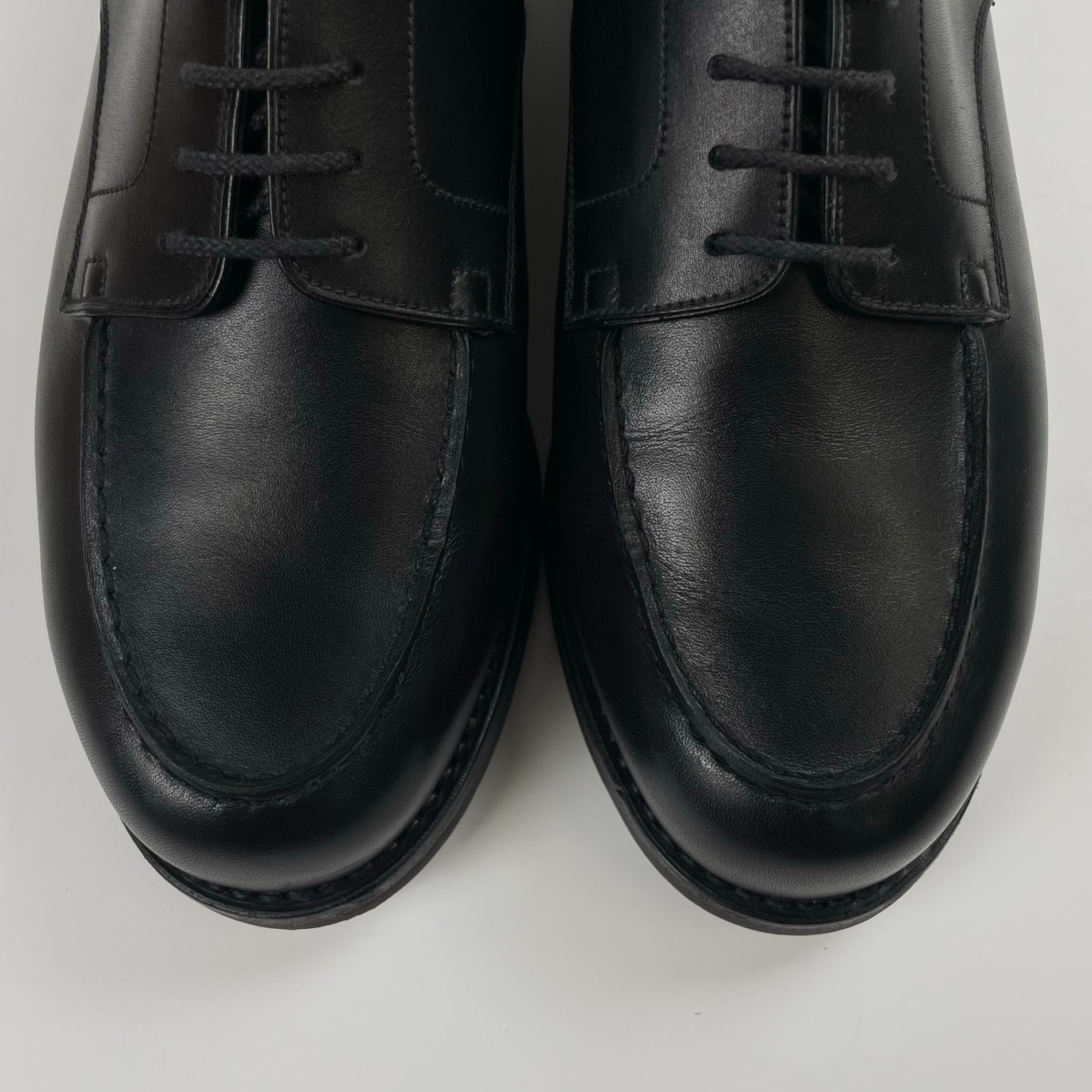 J.M.WESTON ジェイエムウエストン / 「GOLF」 DERBY SHOES ボックスカーフ ブラック 参考定価：160,000+tax SIZE：7/E(27cm程度)