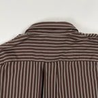 KANEMASA PHIL. × +81 カネマサフィル / 別注THICK AND THIN STRIPE ROYAL OX DRESS JERSEY SHIRT 参考定価：27,000 SIZE:L