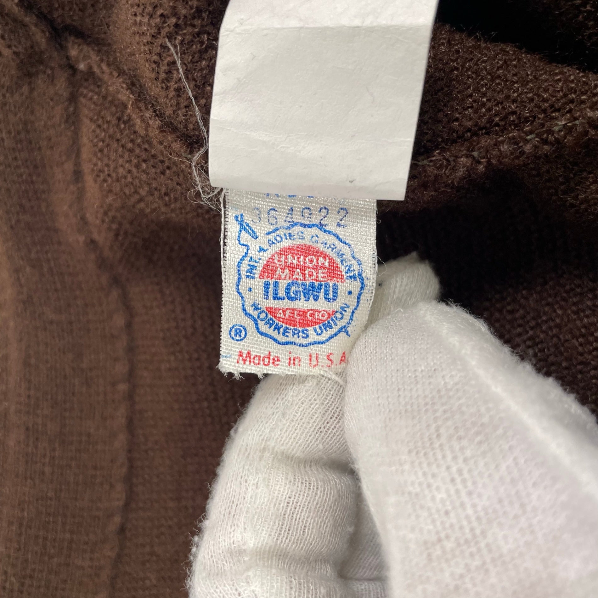 JC PENNEY ジェーシーペニー / 7-80s ヴィンテージアクリルカーディガン ユニオンチケット付 SIZE:XL