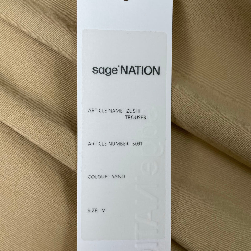 sage NATION セイジネーション / ZUSHI TROUSER 未使用品 S091 参考定価：90,000+tax SIZE:M