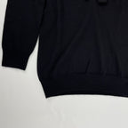 CELINE セリーヌ / シルクカシミヤニット ブラック SIZE:M