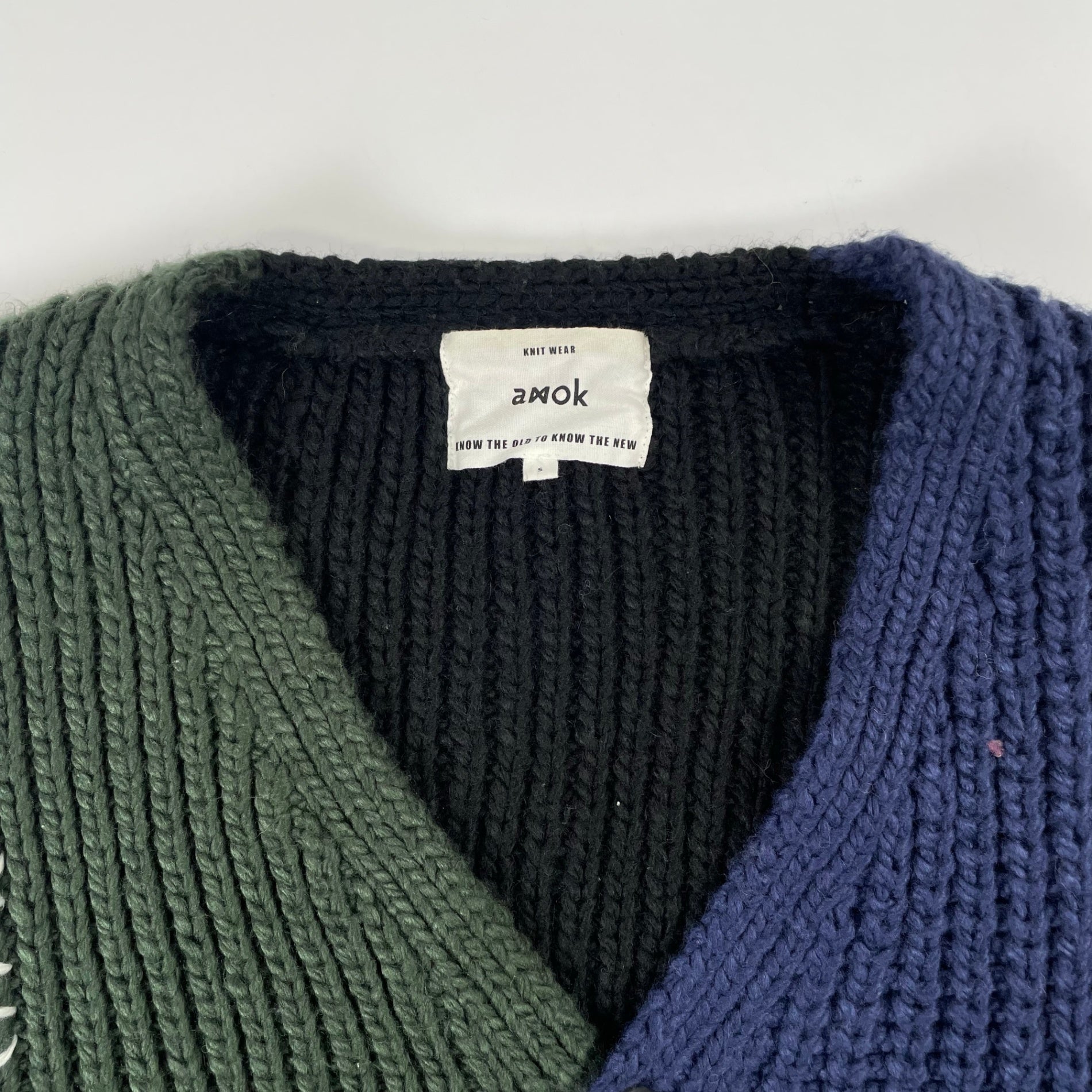 amok / Multi Docking Knit Gowon 参考定価：51,000+tax SIZE:S