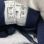 【未使用】 Sangacio サンガッチョ / BLUE × NAVY カウレザースニーカー 参考定価：24,000+tax SIZE:27cm
