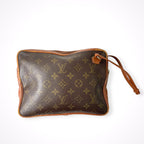 LOUIS VUITTON / モノグラム セカンドバッグ サックスポーツ