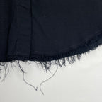T by ALEXANDER WANG アレキサンダーワン / クロップドシャツ レーヨンギャバ ブラック  参考定価：35,000程度 SIZE:0