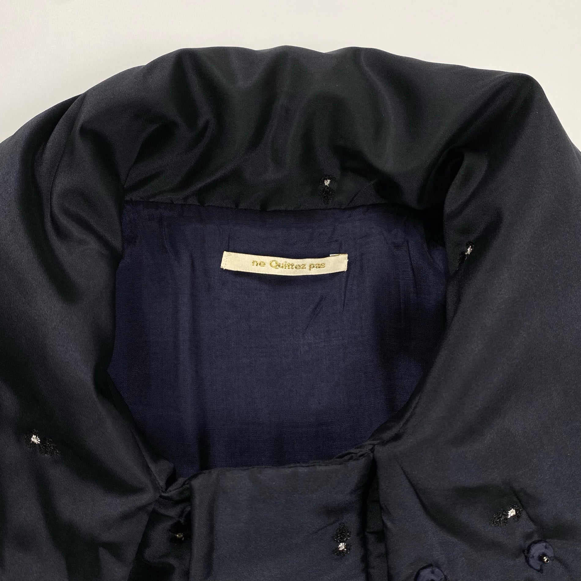 ne quittez pas × 6(ROKU) BEAUTY＆YOUTH / 別注 QUILTED BLOUSON 中綿 ジャケット コート 参考定価：36,000+tax SIZE:FREE