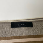 GUCCI / GGロゴ シルクMIXマフラー 参考定価：55,000程度