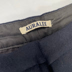 AURALEE / LIGHT MELTON WIDE SLACKS 参考定価：38,000+tax SIZE:4