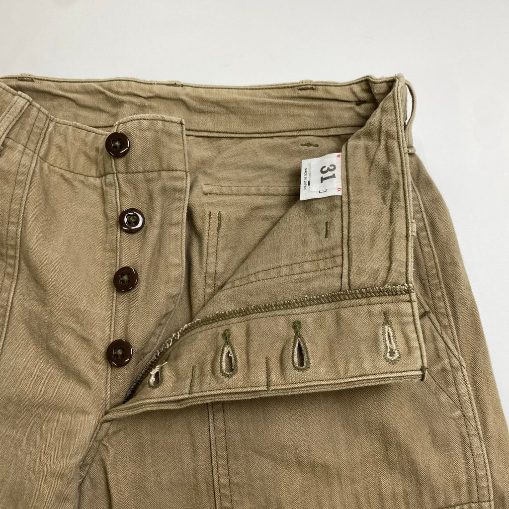 WAREHOUSE ウェアハウス / ヘリンボーンベイカーパンツ 1086 参考定価：23,000+tax SIZE：31