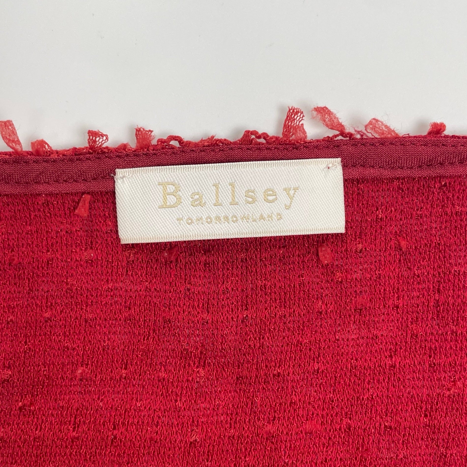 Ballsey ボールジー / ファンシーヤーンツイード アメリカンスリーブキャミソール 25SS 参考定価：17,000+tax SIZE：36