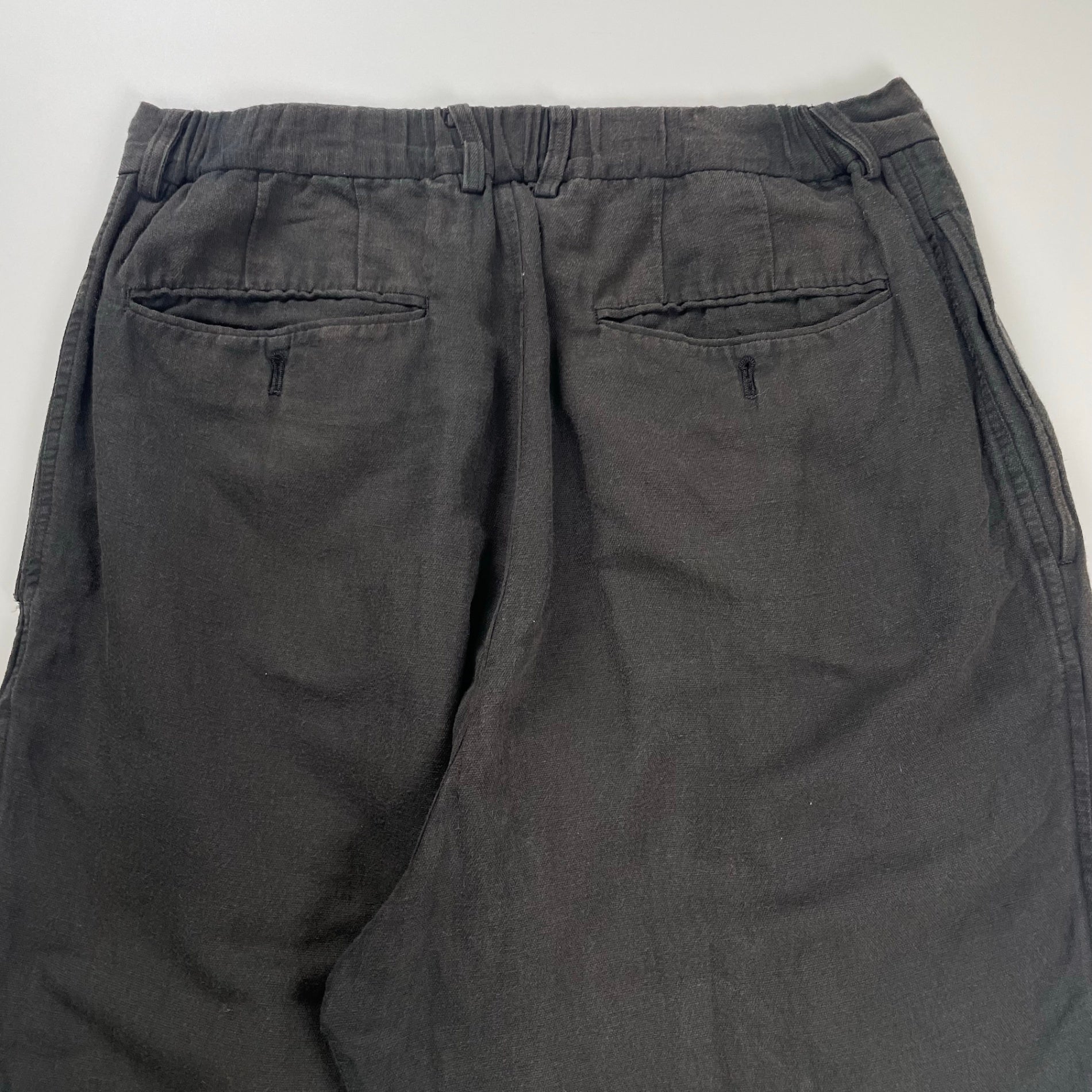 YOKO SAKAMOTO ヨーコ サカモト / コットンリネンイージーパンツ 参考定価：35,000程度  SIZE:M