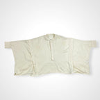 TOMORROWLAND.B トゥモローランド ビー / シルクツイルタックシャツ 参考定価：60,000+tax SIZE:36