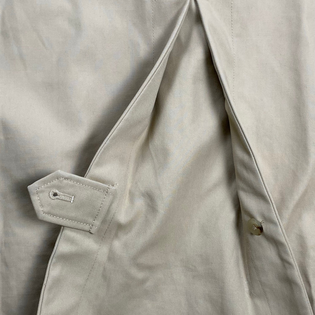 POLO RALPH LAUREN ポロ ラルフローレン / 100％コットンギャバ トレンチコート Dカン ガーメントカバー付 参考定価：89,000+tax SIZE:S