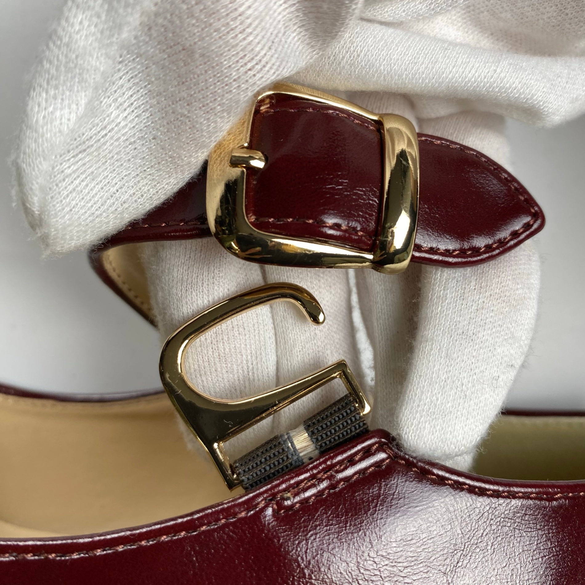 an another angelus アン アナザー アンジェラス / ストラップスクエアパンプス SIZE:M（23.5cm程度）