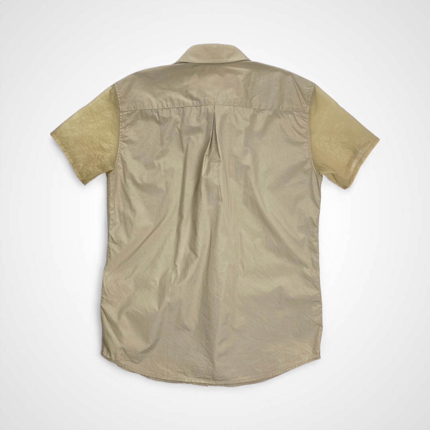 yoshio kubo ヨシオ クボ / シアースリーブ 半袖シャツ 参考定価：25,000程度 SIZE:2