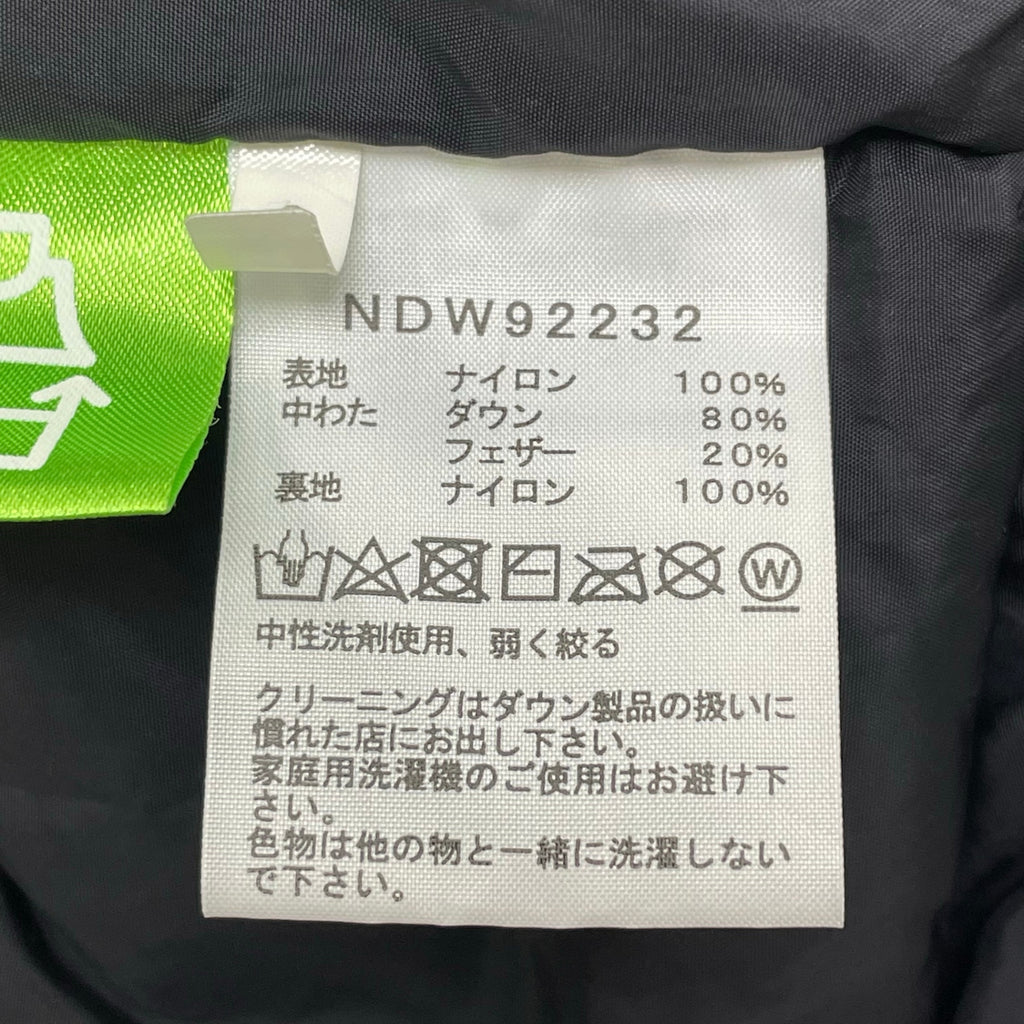 THE NORTH FACE ザ ノースフェイス / Short Nuptse Jacket ヌプシダウンジャケット NDW92232 参考定価：34,000+tax SIZE:L