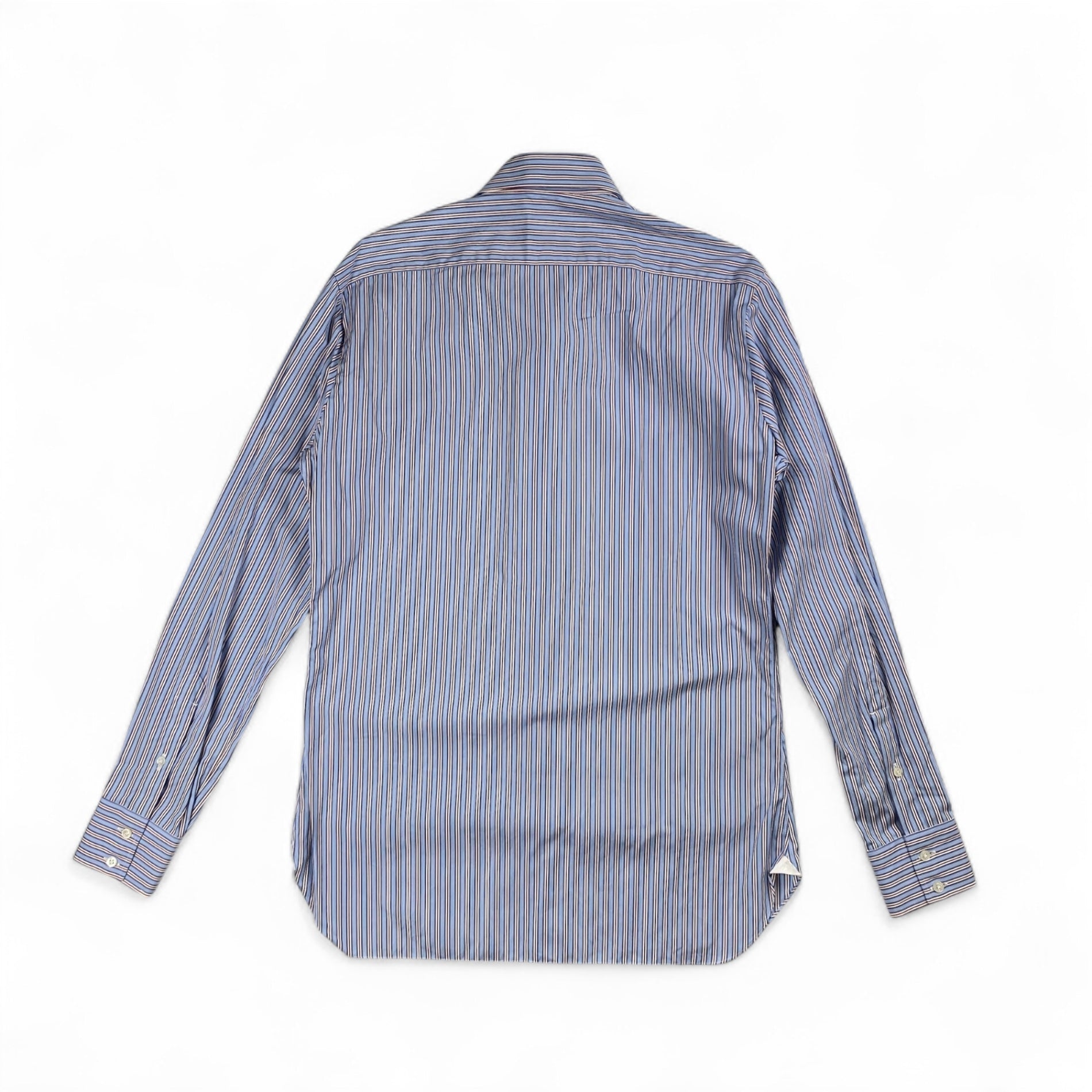 BARBA バルバ / ストライプ ドレスシャツ SIZE:39 15 1/2