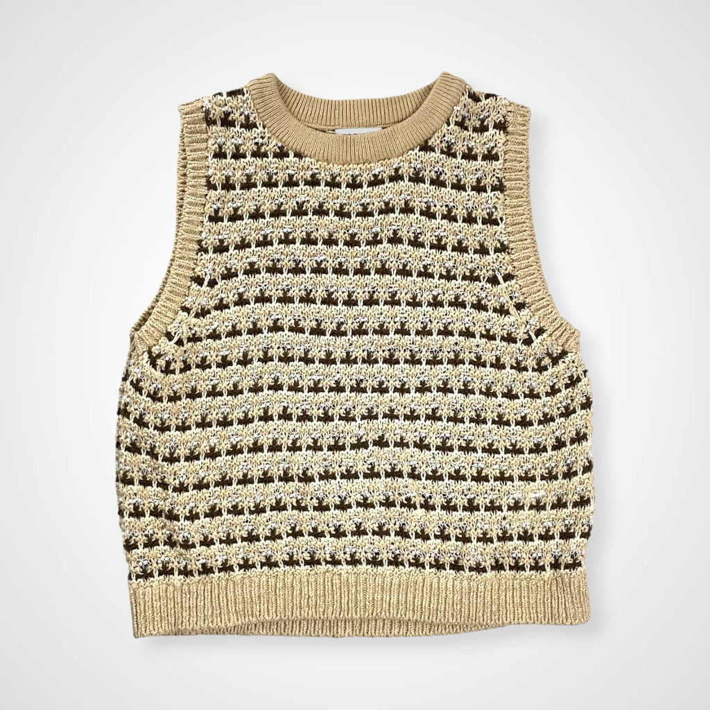 ROPE’ × COOHEM ロペ コーヘン / SUKASHI BORDER KNIT VEST 25SS 参考定価：25,000+tax SIZE:FREE