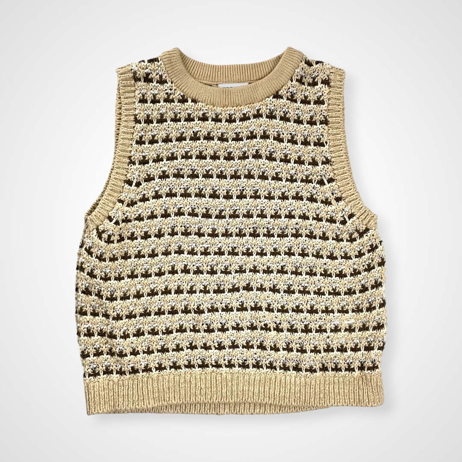 ROPE’ × COOHEM ロペ コーヘン / SUKASHI BORDER KNIT VEST 25SS 参考定価：25,000+tax SIZE:FREE