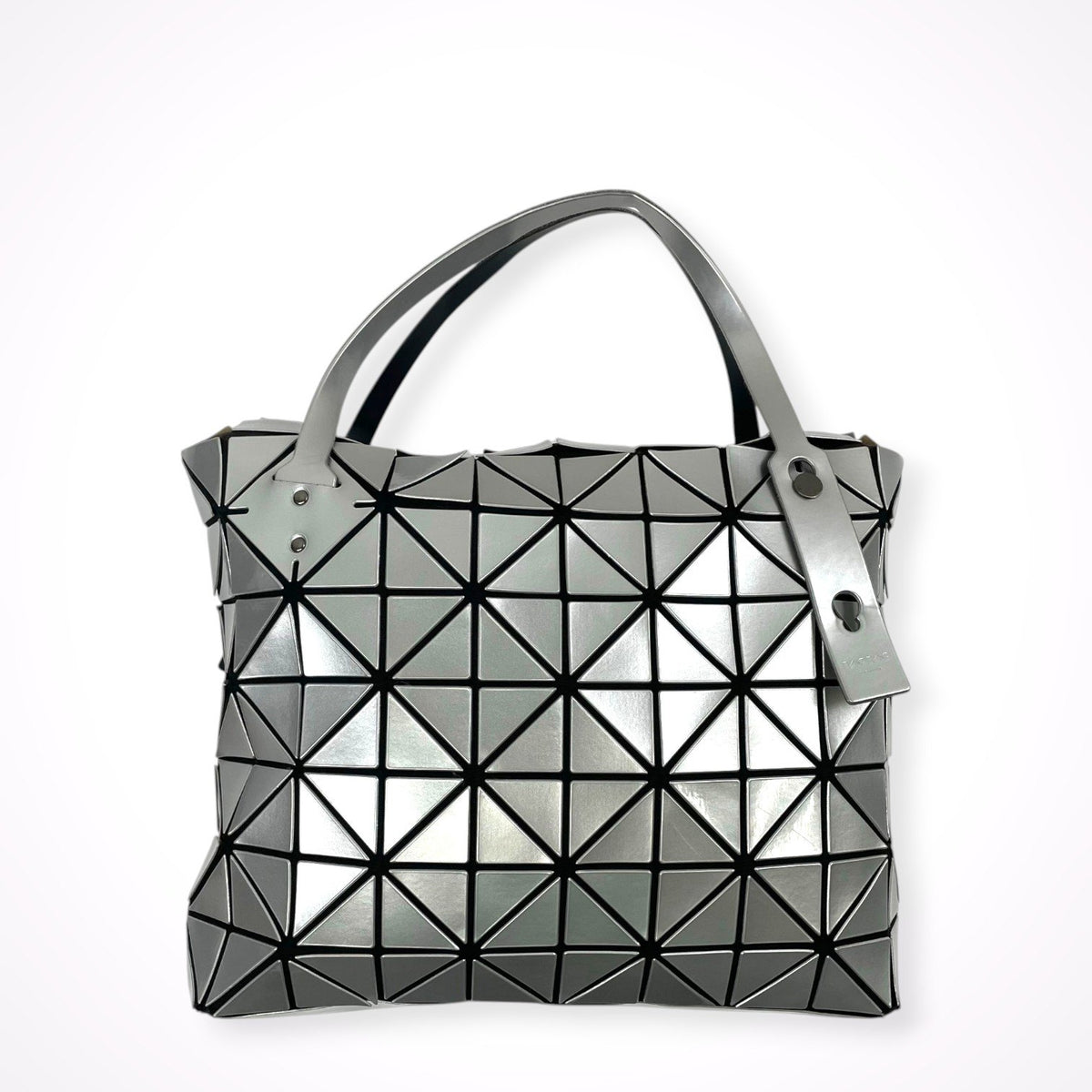 BAOBAO ISSEY MIYAKE / CARTON ハンドバッグ メタリック BB55-AG032
