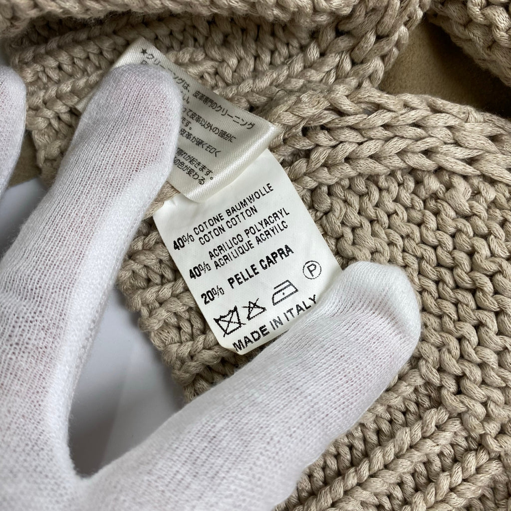 collection PRIVEE? コレクション プリヴェ / オープンバック ニットベスト イタリア製 参考定価：40,000程度 SIZE: