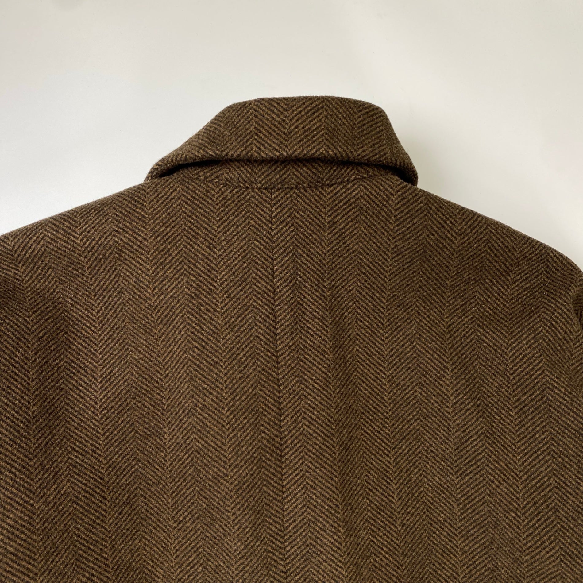 SELECT MOCA セレクト モカ / ヘリンボーンロングステンカラーコート sonさんコラボ SIZE：FREE