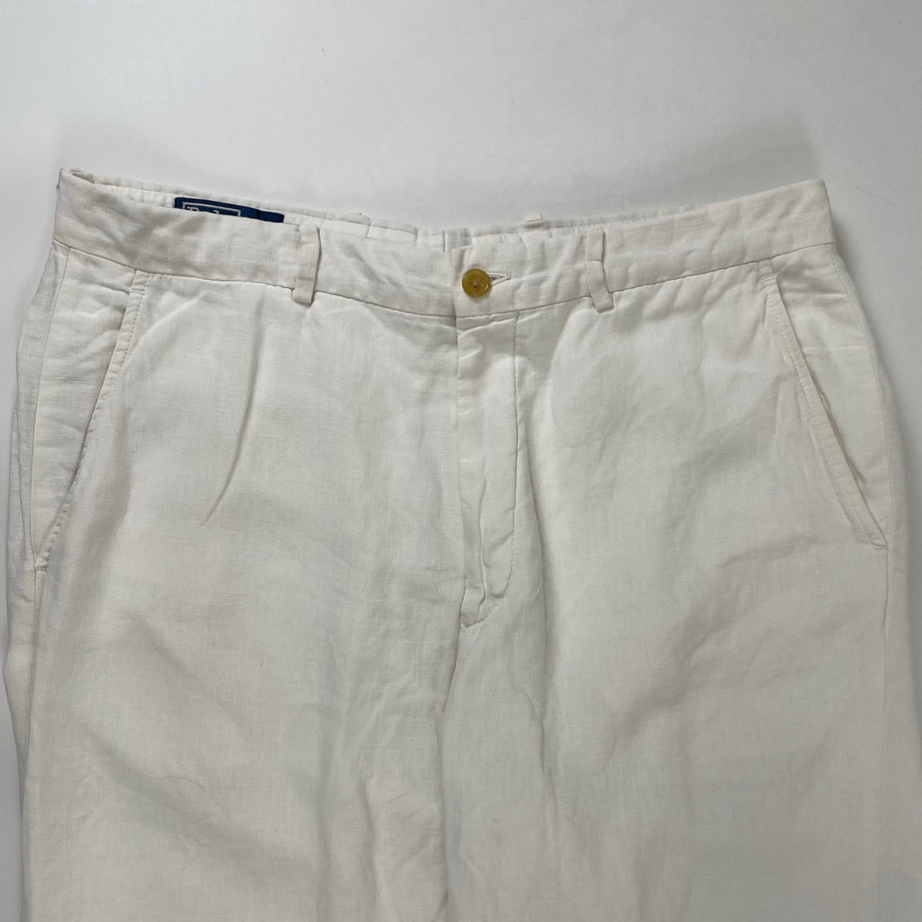 Polo by Ralph Lauren / イタリア製 ピュアリネンパンツ SIZE:32