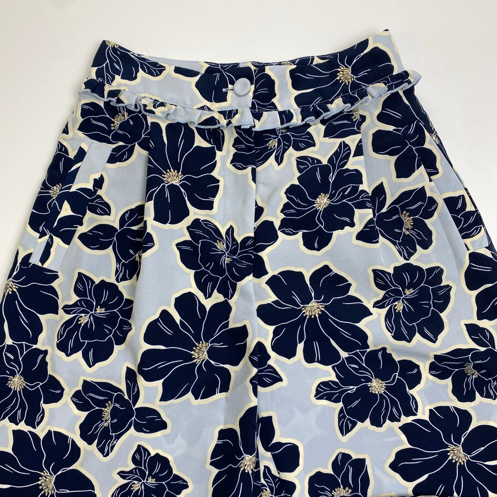 CO|TE コート / ハイビスカスフラワー セットアップ ブルー ネイビー ESTNATION取扱い 参考定価：100,000程度 SIZE:40(L程度)