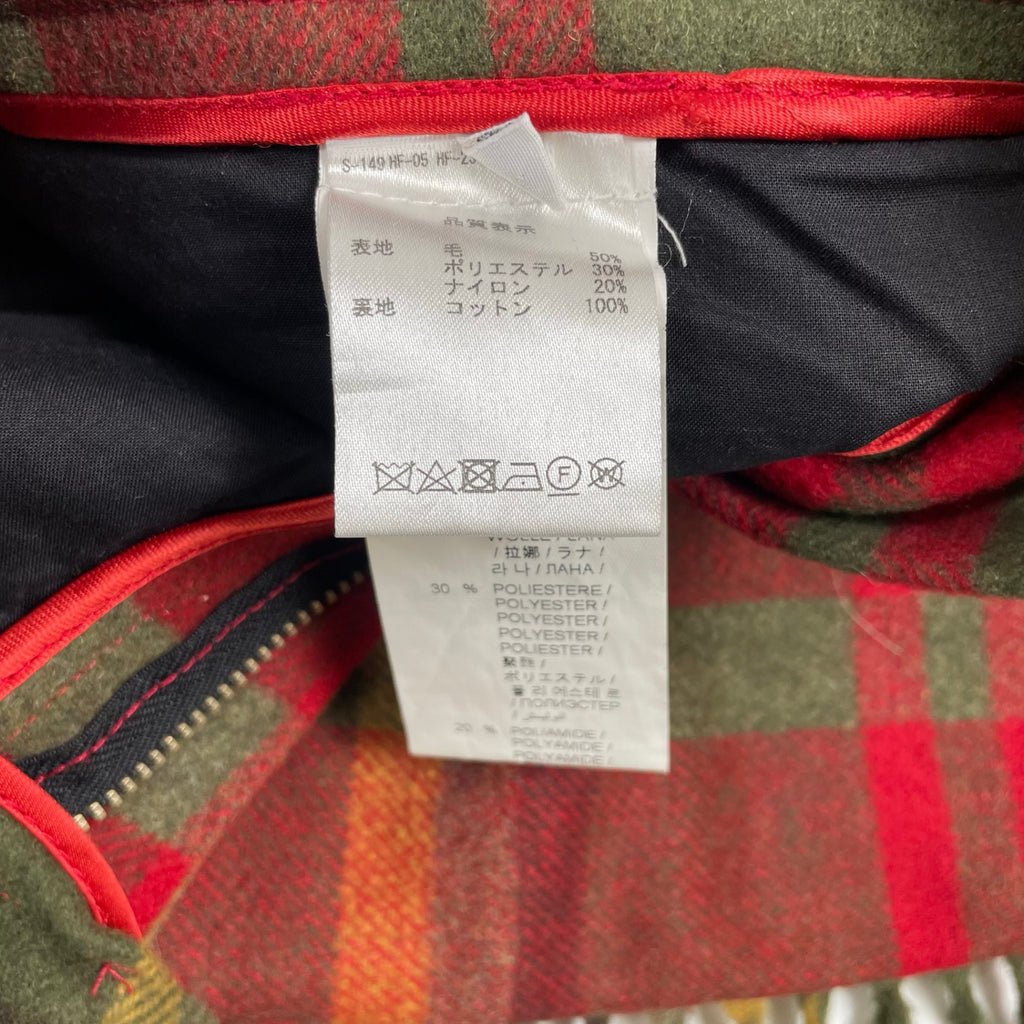 VIRGINIA BIZZI ヴァージニア ビッツィ / チェック柄フリンジパンツ H.P. FRANCE取り扱い 参考定価：35,000程度 SIZE:38