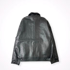 Backers / フェイクレザー ジップアップジャケット SIZE:L