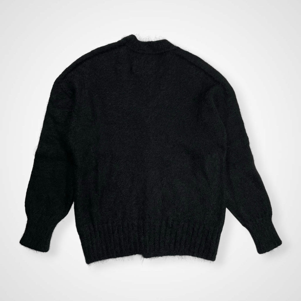 id × anytee / KID MOHAIR BLK SERIES キッドモヘヤカーディガン ブラック SIZE：M
