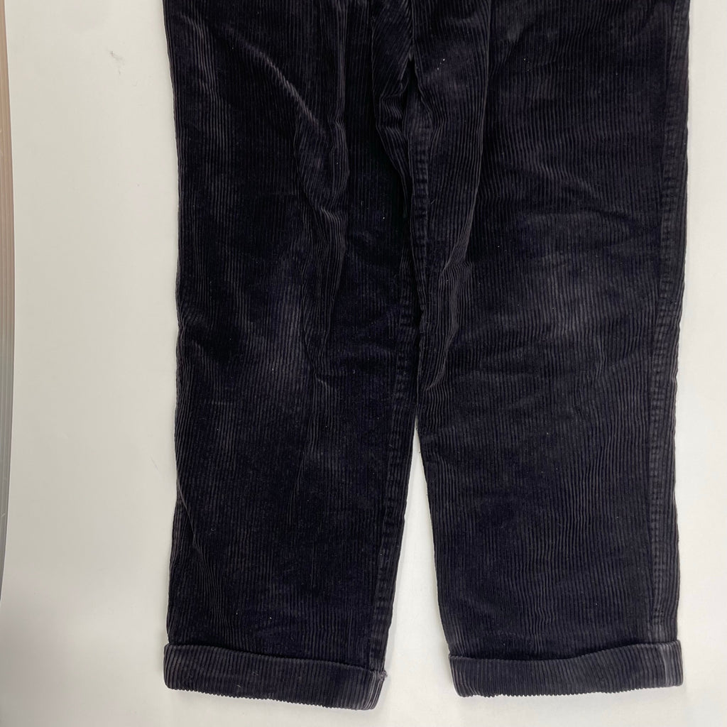 OLD GAP オールドギャップ / 00s 太畝コーデュロイ2タックワイドパンツ ブラック SIZE:31/32