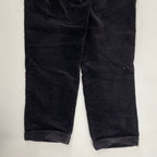 OLD GAP オールドギャップ / 00s 太畝コーデュロイ2タックワイドパンツ ブラック SIZE:31/32