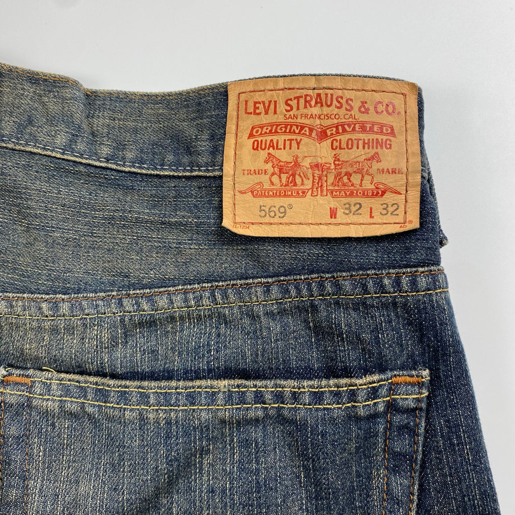 Levi’s リーバイス /  LOOSE STRAIGHT 569デニムパンツ コロンビア製 SIZE:32×32