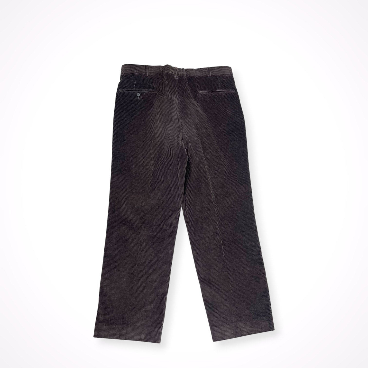 90s vintage コーデュロイパンツ　ブラック VINTAGE / USA製2タックコーデュロイパンツ 8-90s SIZE:W90 – BAUM
