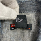 DIESEL ディーゼル / 00sライダースフェードデニムベスト SIZE:M