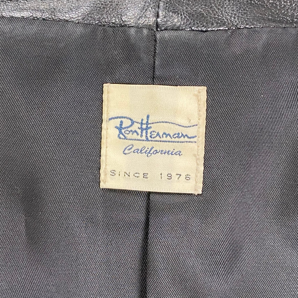 Ron Herman ロンハーマン / レザーガウンコート カーディガン スウェード 参考定価：70,000程度 SIZE：XS