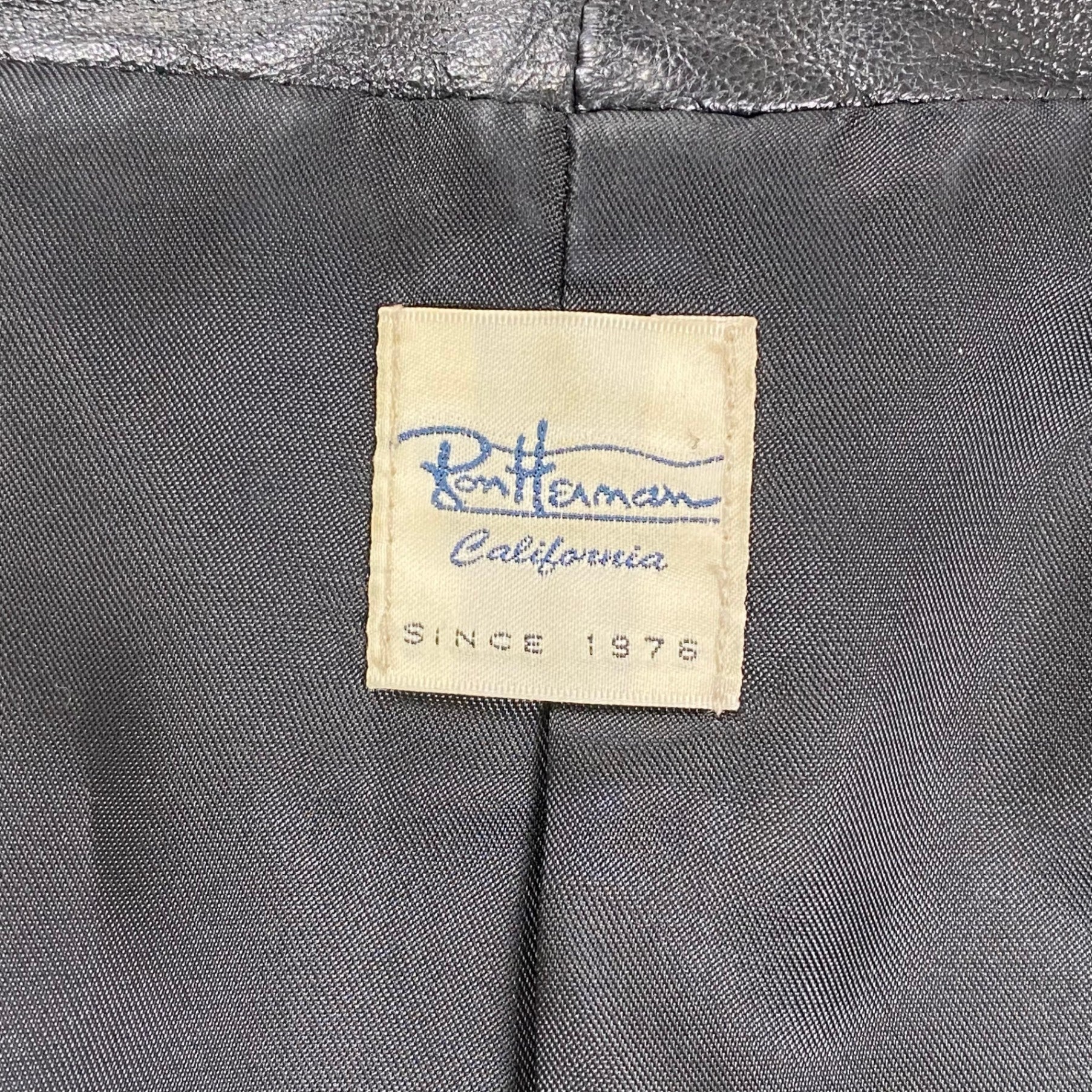 Ron Herman ロンハーマン / レザーガウンコート カーディガン スウェード 参考定価：70,000程度 SIZE：XS